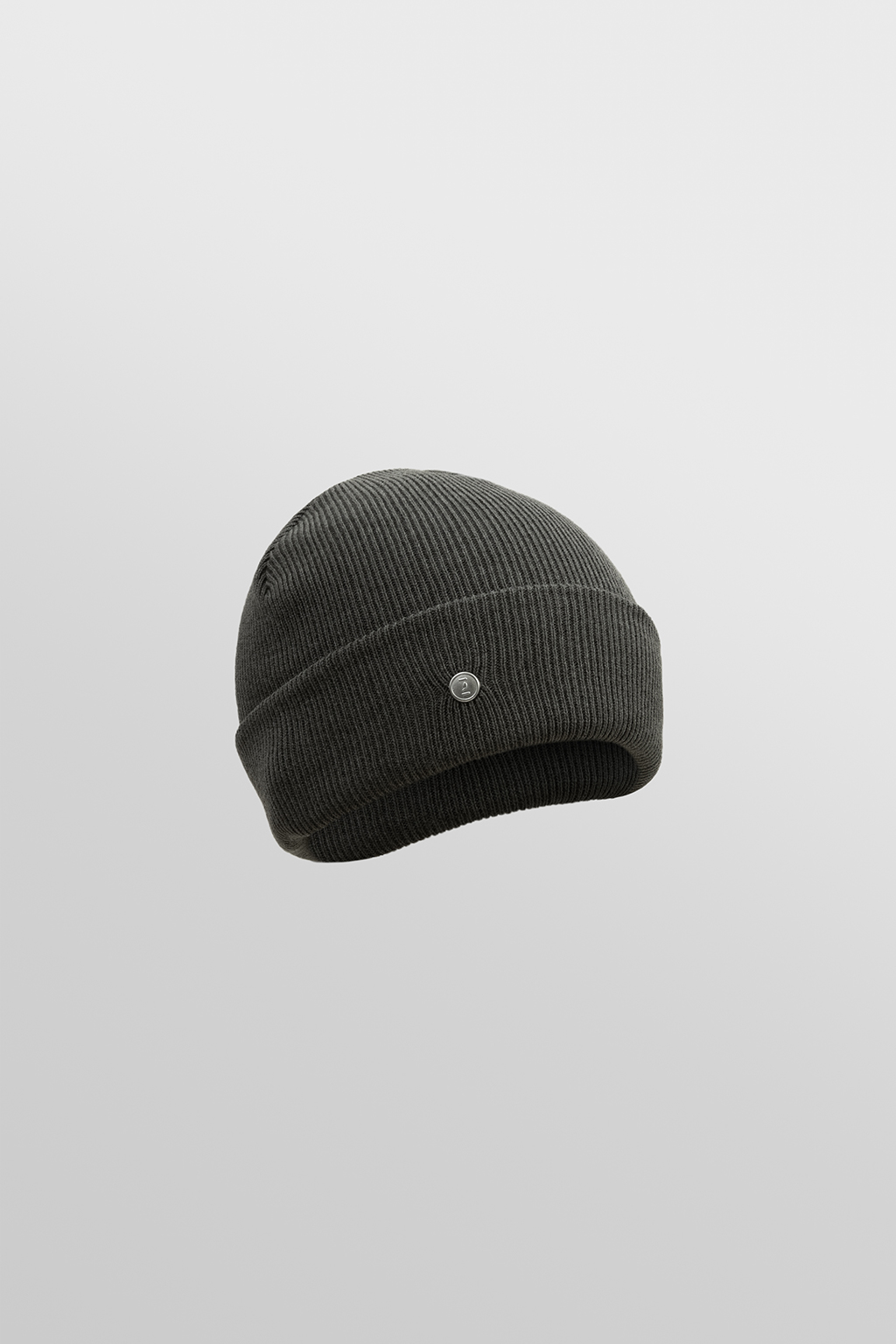 کلاه بافتنی طوسی تیره