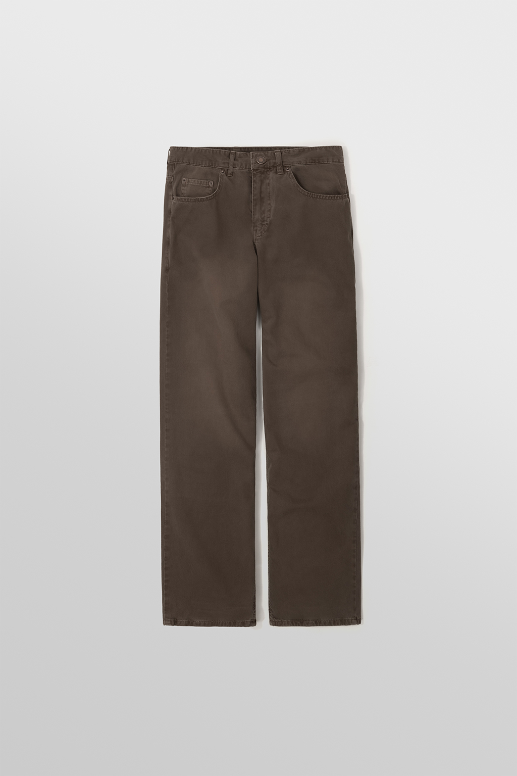 شلوار بگی قهوه‌ای