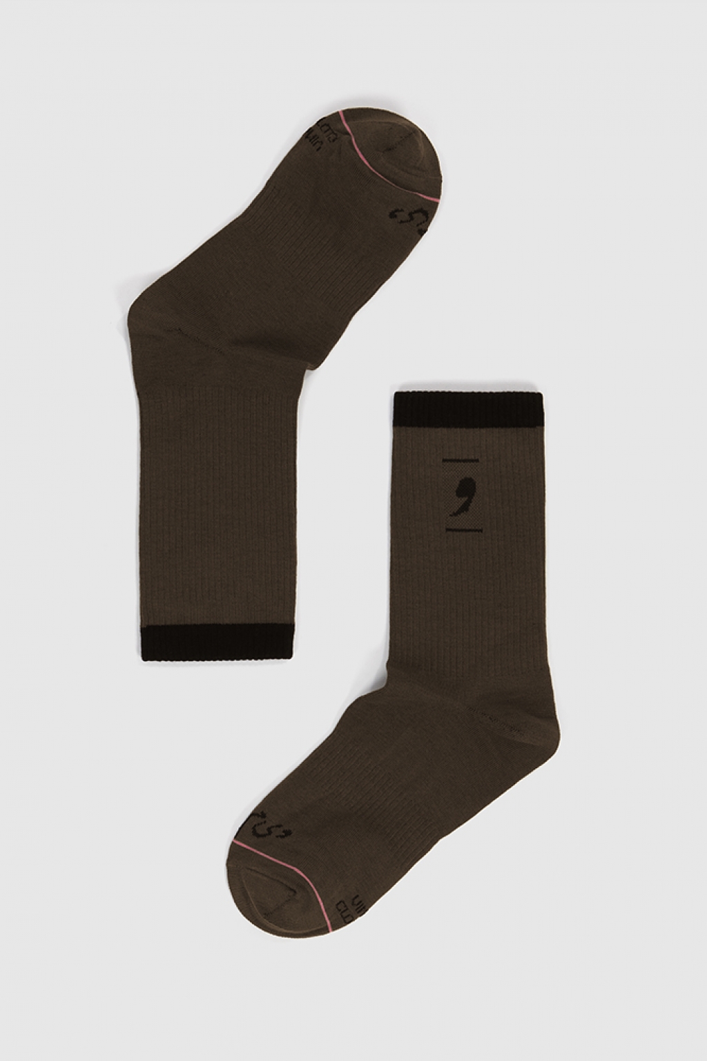 جوراب ساقدار زنانه قهوه ای 1