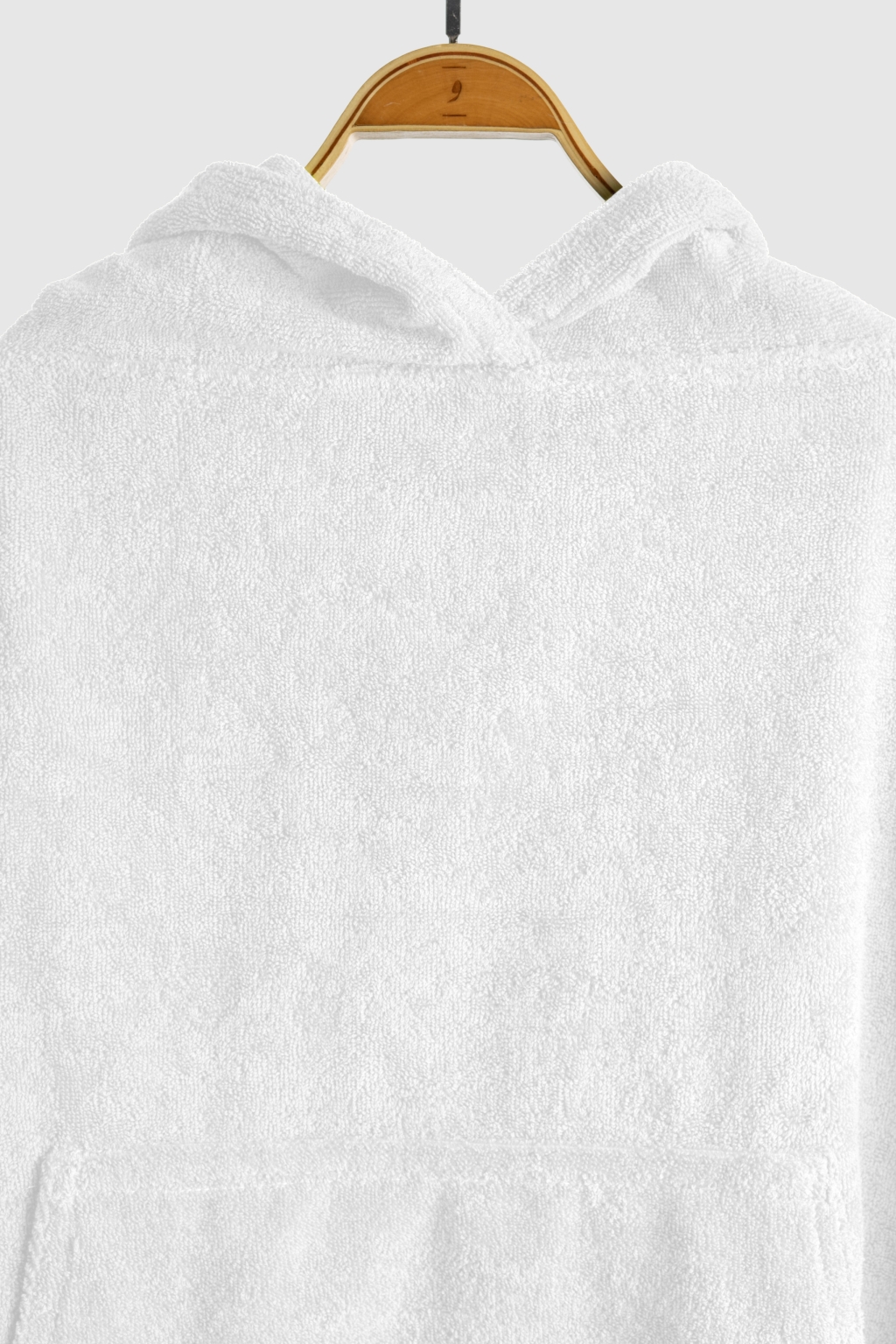 towel poncho white 1