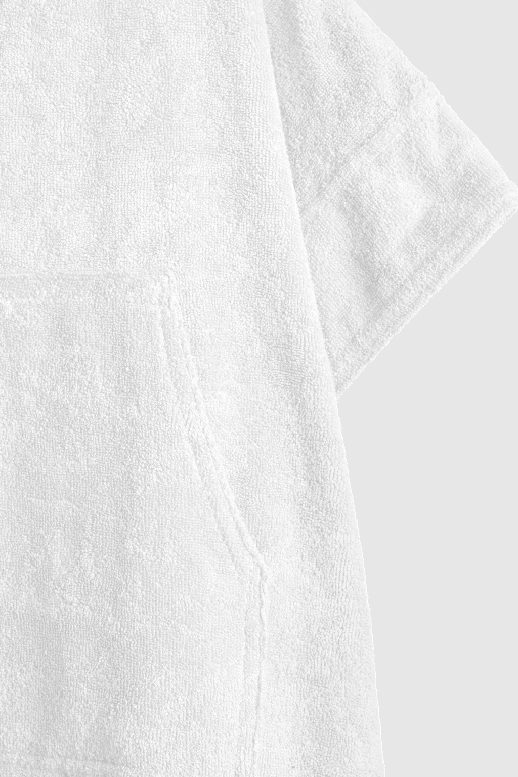 towel poncho white 2