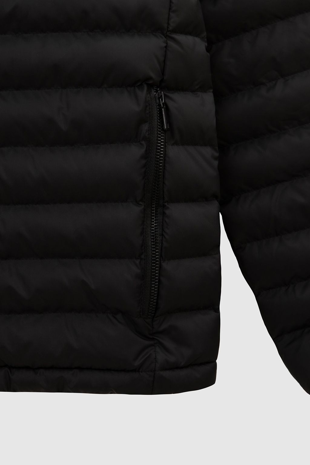 puffer hooded black 3