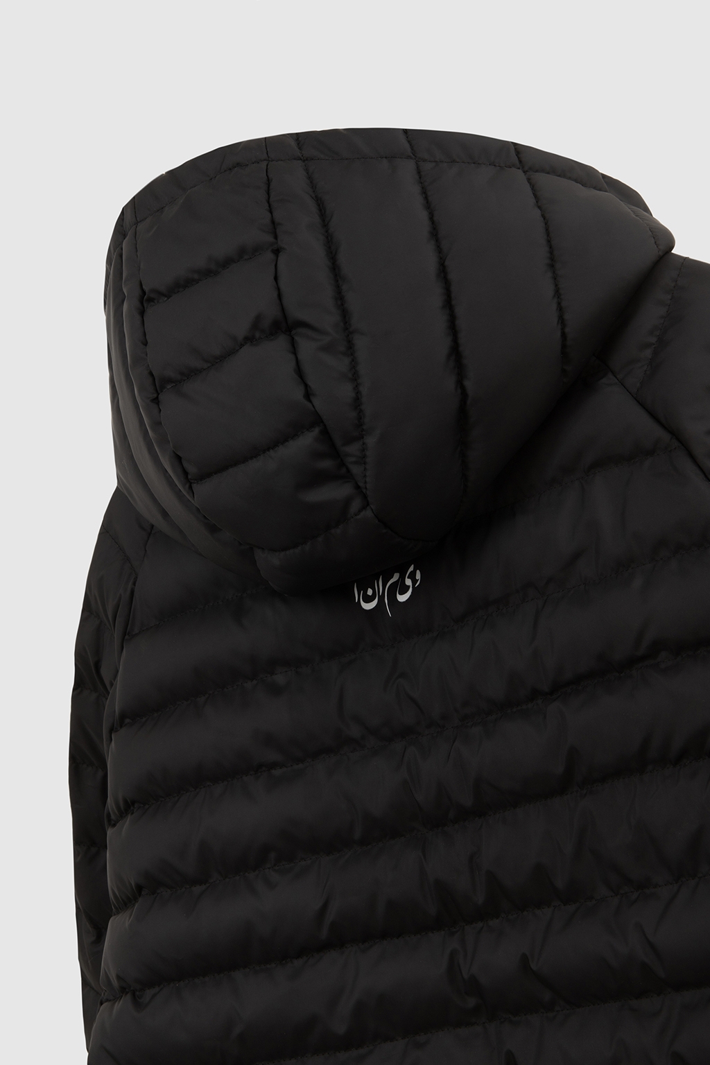 puffer hooded black 4