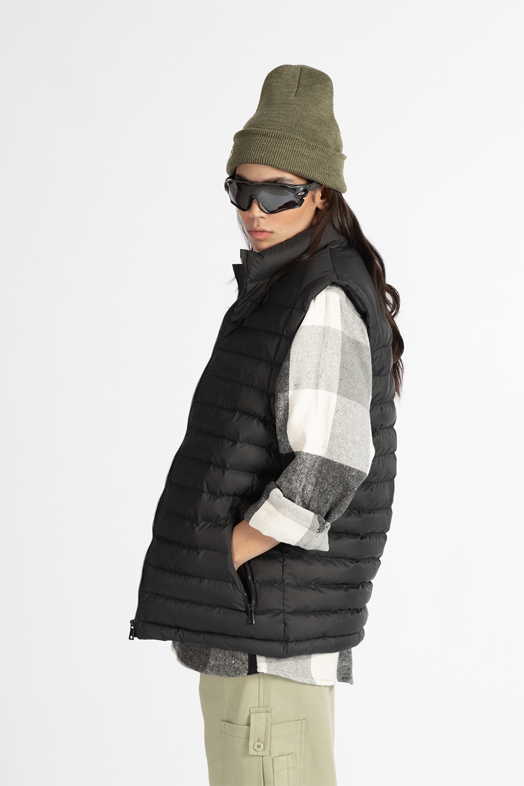 vest puffer black 3