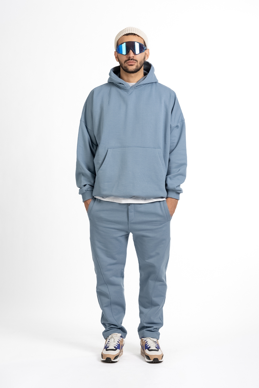 hoodie banji blue 1