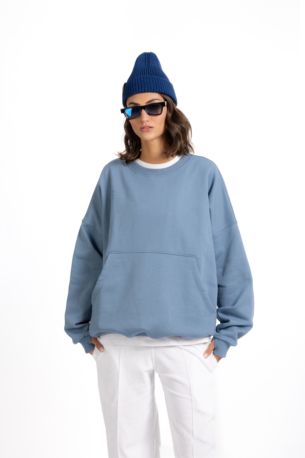 pullover bani blue 1