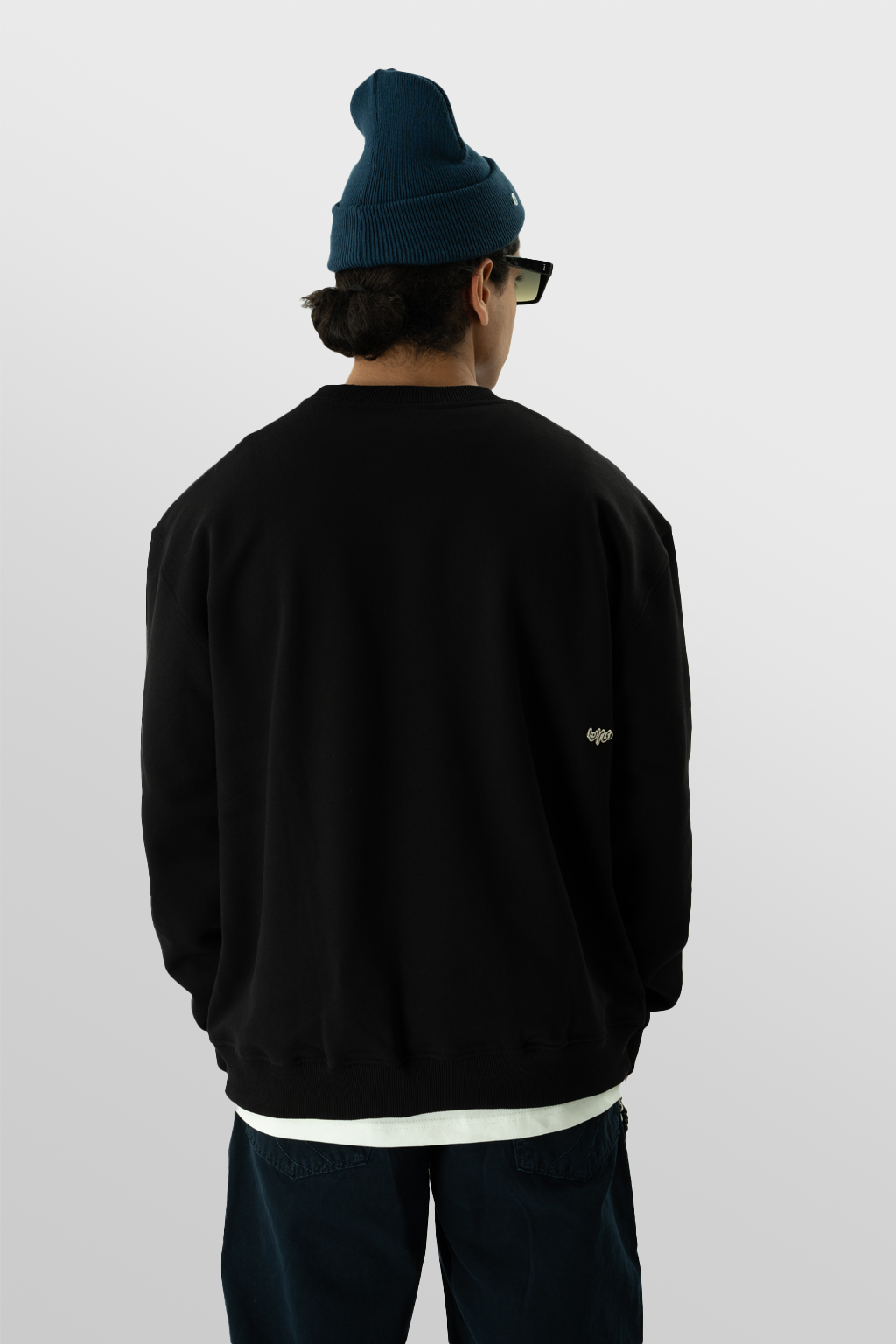 pullover basic black 1