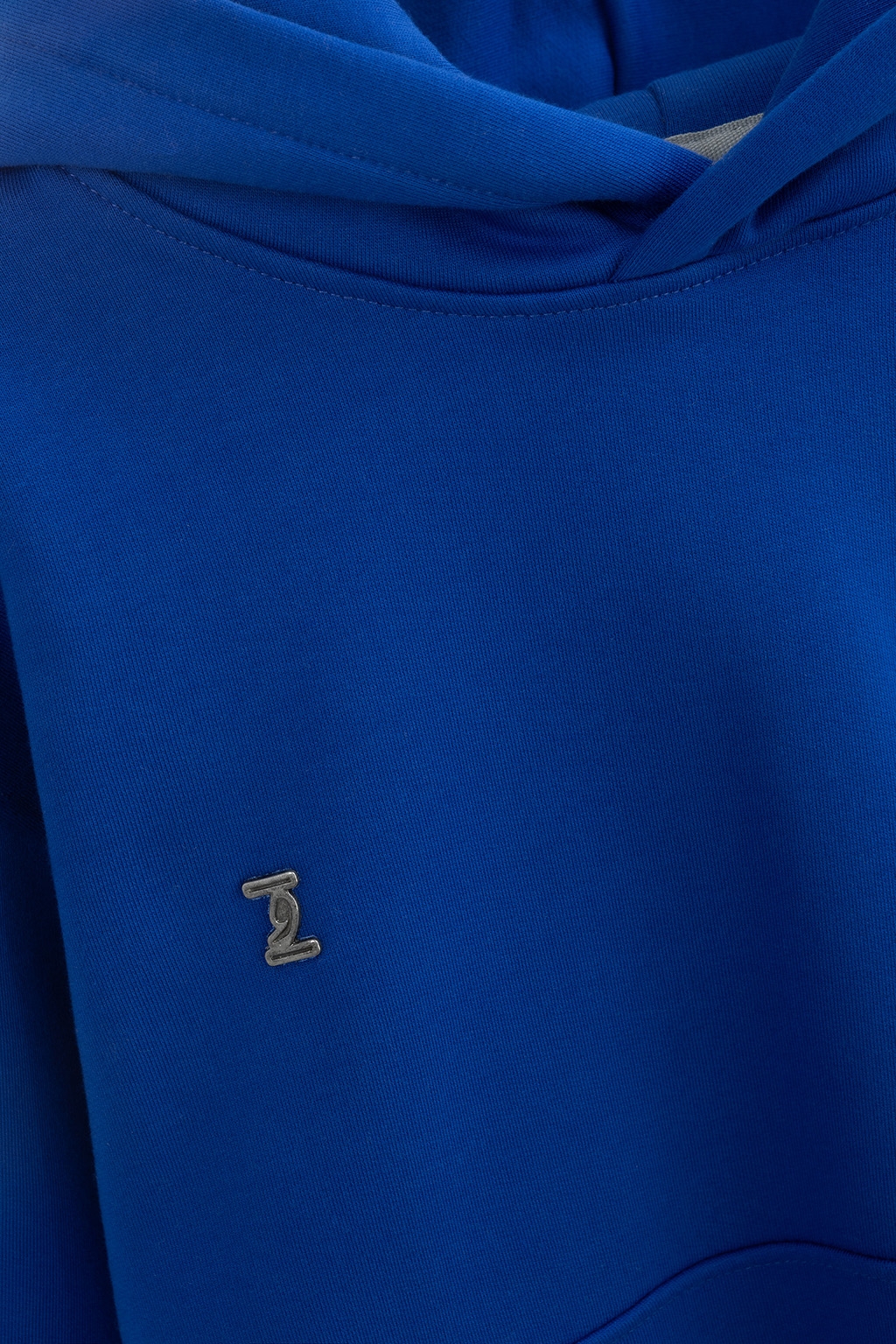 hoodie basic azure 2