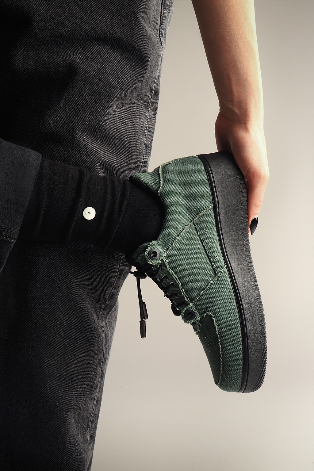 sneakers space COTTON green 3