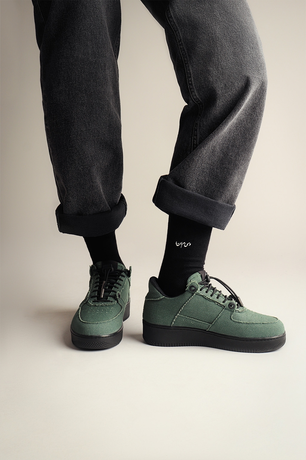 sneakers space COTTON green 1