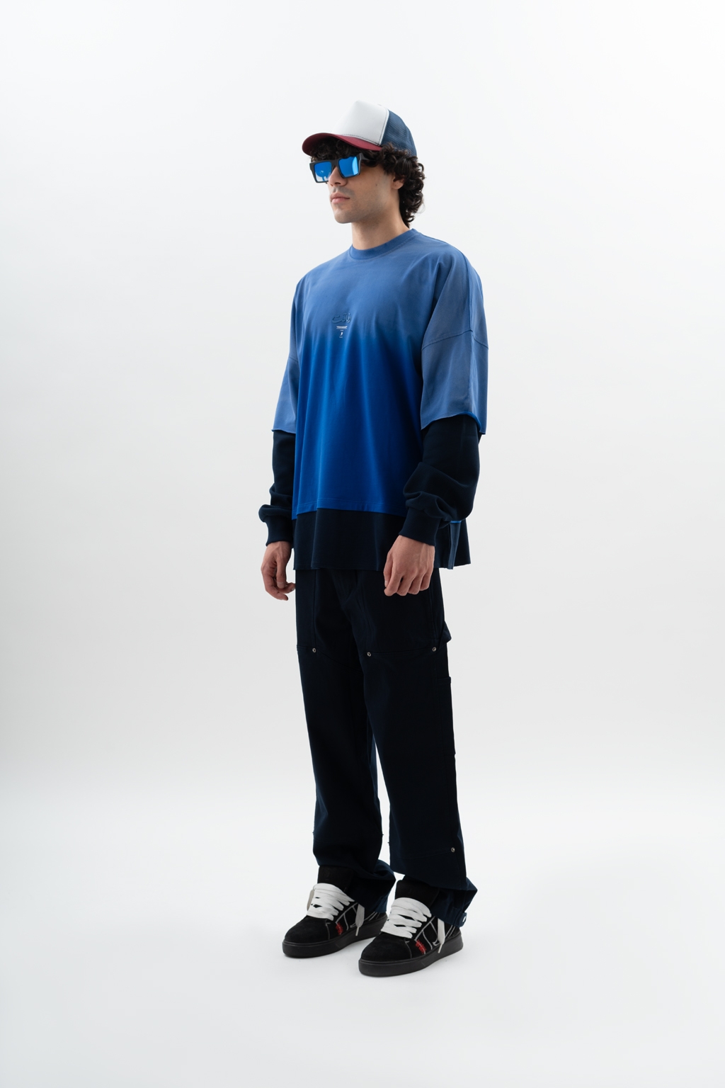 t-shirt FRIENDSHIP azur 2