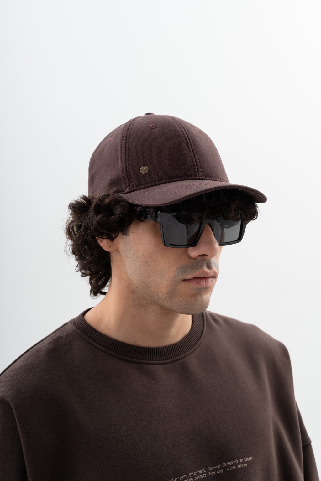 cap BASEBALL brown 2