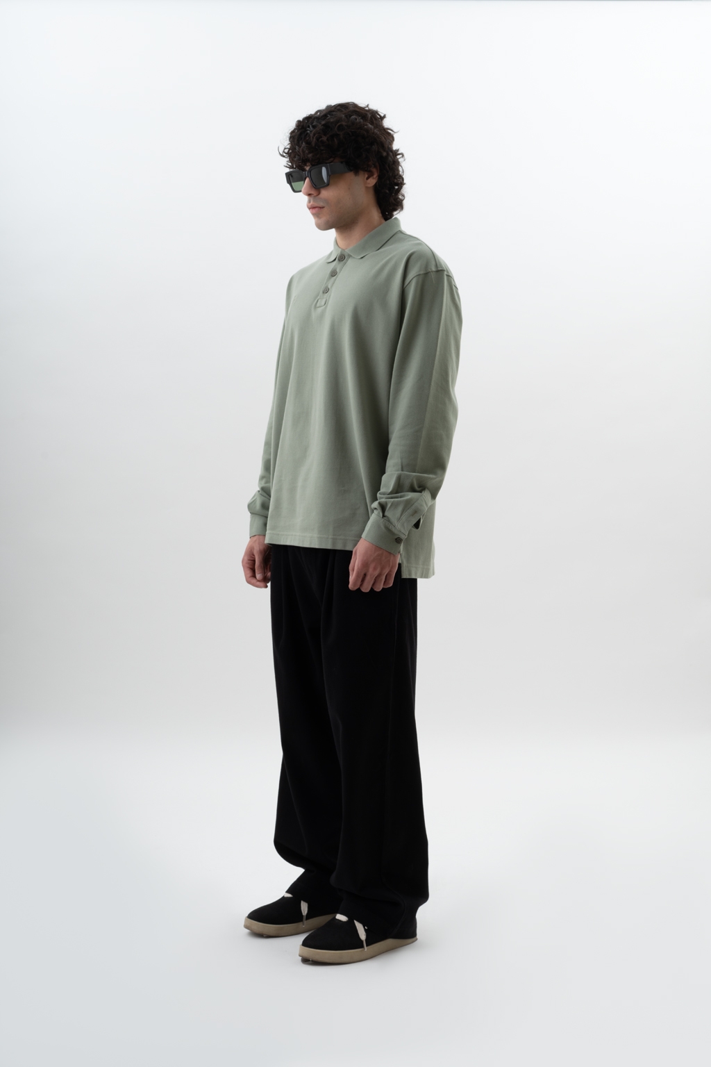 poloshirt L-SLEEVE cedar 2