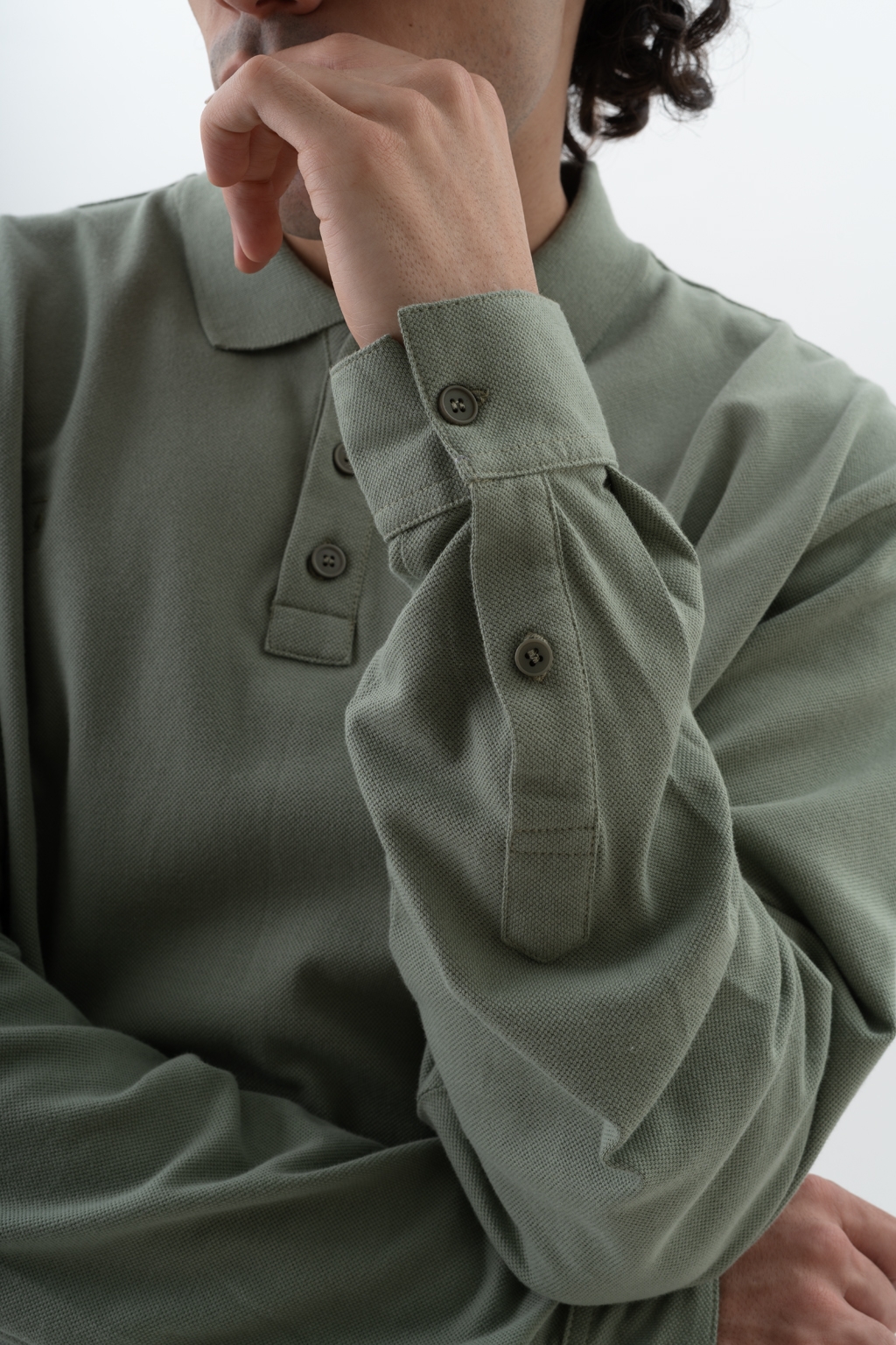poloshirt L-SLEEVE cedar 8