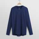 تیشرت آستین بلند سورمه‌ای